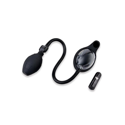 Size Up Vibrating Mini Pussy & Clitoral Pump - Clear USB Rechargeable Vibrating Vaginal and Clitoral Pump