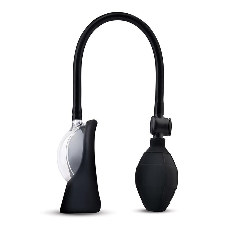 Size Up Vibrating Mini Pussy & Clitoral Pump - Clear USB Rechargeable Vibrating Vaginal and Clitoral Pump