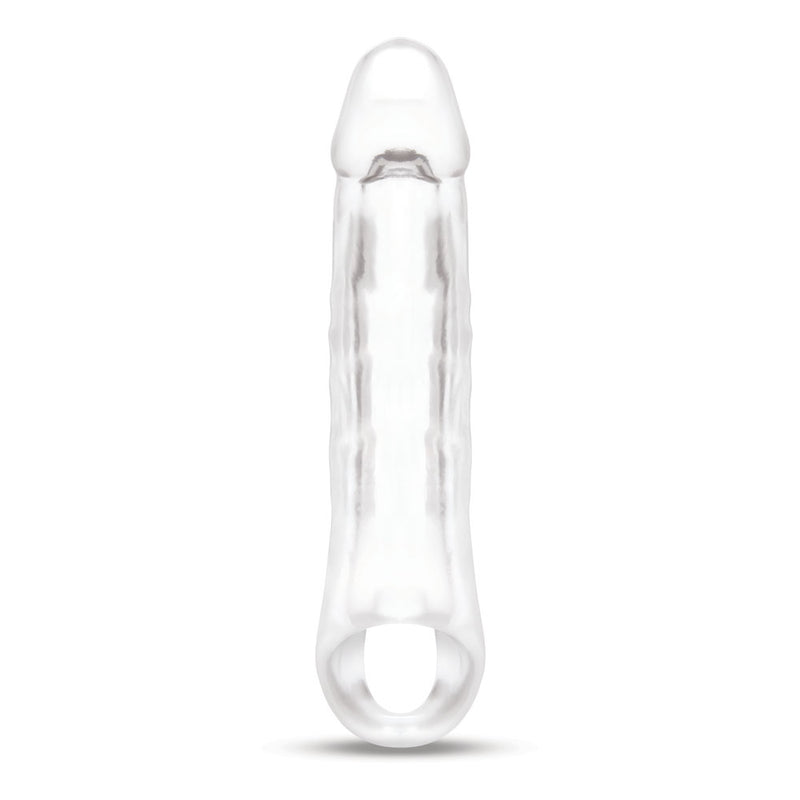Size Up 2 Inch See-Thru Penis Extender with Ball Loop