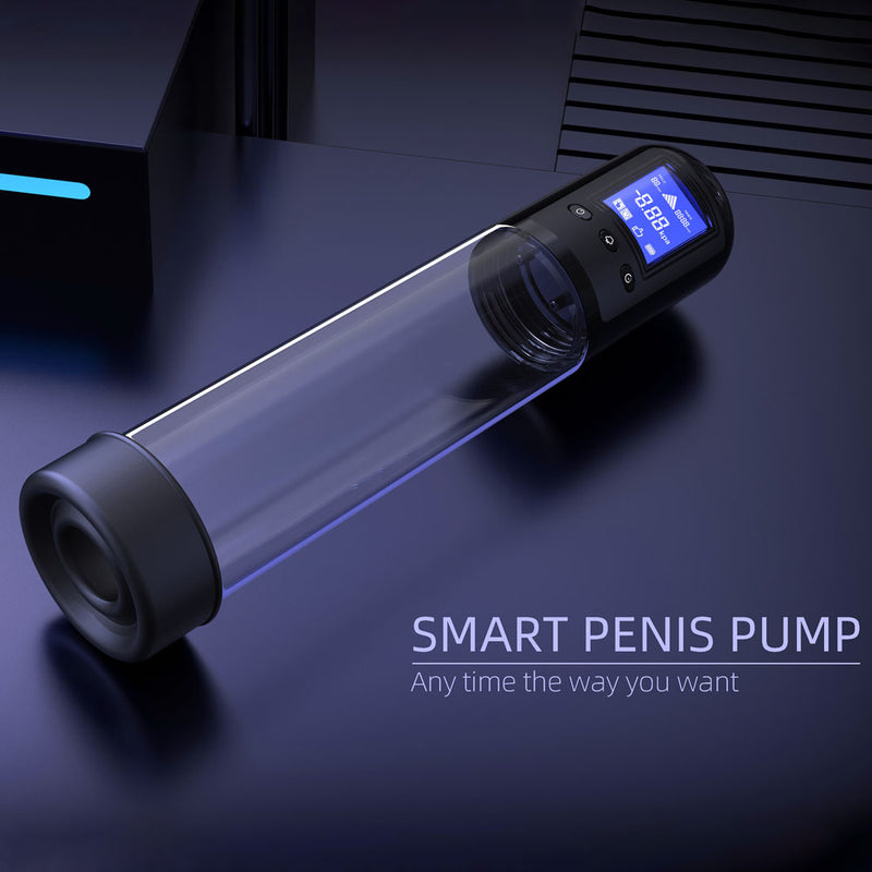 LuvPump Smart Penis Pump - Clear USB Rechargeable Automatic Penis Pump