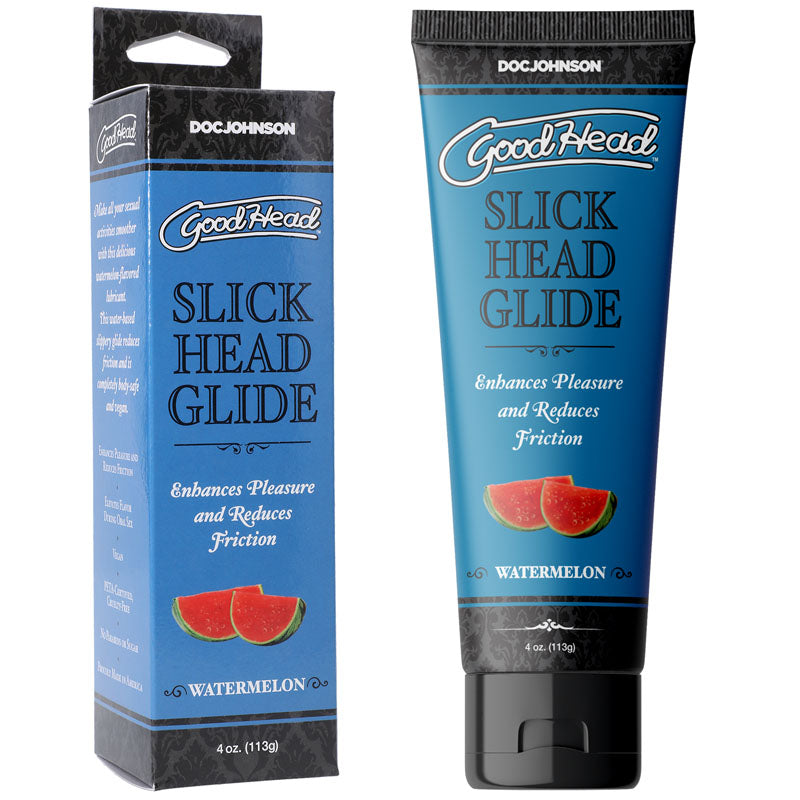 GoodHead Slick Head Glide - Watermelon - Watermelon Flavoured Lubricant - 120 ml Tube