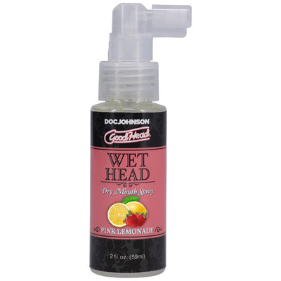 Goodhead Wet Head Dry Mouth Spray - Pink Lemonade Flavoured - 59 ml Bottle