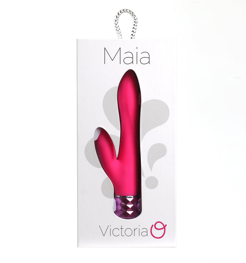 Maia Victoria - Pink 15.2 cm USB Rechargeable Rabbit Vibrator