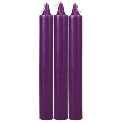 Japanese Drip Candles - Purple - Purple 3-Pack