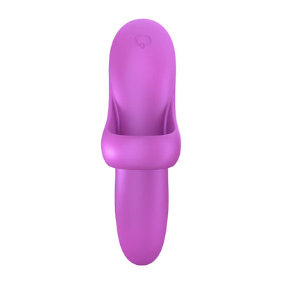 Satisfyer Bold Lover - Dark Pink USB Rechargeable Finger Stimulator