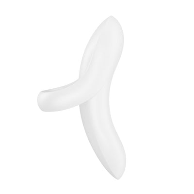 Satisfyer Bold Lover - White USB Rechargeable Finger Stimulator