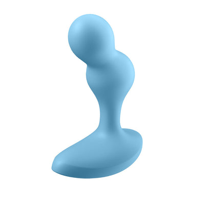 Satisfyer Deep Diver - Light Blue Vibrating Butt Plug with App Control