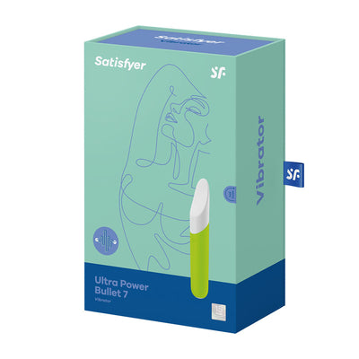 Satisfyer Ultra Power Bullet 7 - Green USB Rechargeable Bullet