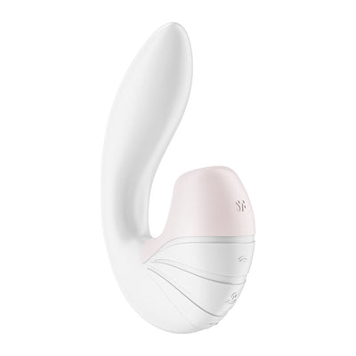 Satisfyer Supernova - White USB Rechargeable Vibrator with Air Pulsation