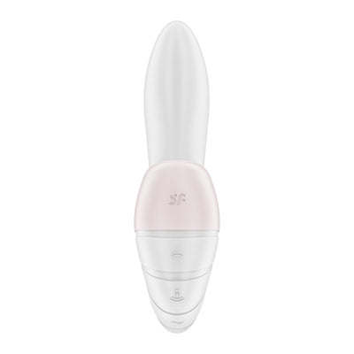 Satisfyer Supernova - White USB Rechargeable Vibrator with Air Pulsation