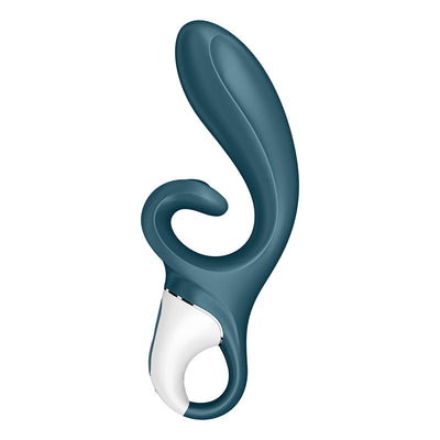 Satisfyer Hug Me - Bluegrey USB Rechargeable Rabbit Vibrator with App Control