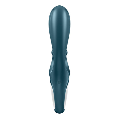 Satisfyer Hug Me - Bluegrey USB Rechargeable Rabbit Vibrator with App Control