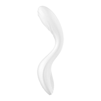 Satisfyer Rrrolling Pleasure - White USB Rechargeable Vibrator