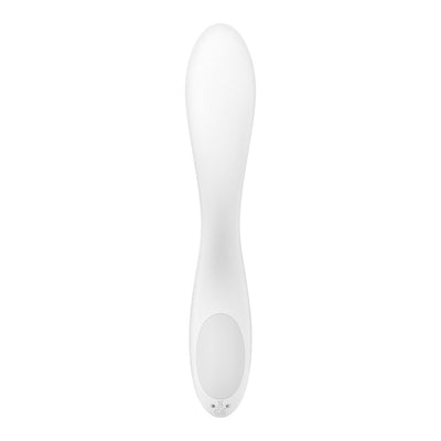 Satisfyer Rrrolling Pleasure - White USB Rechargeable Vibrator