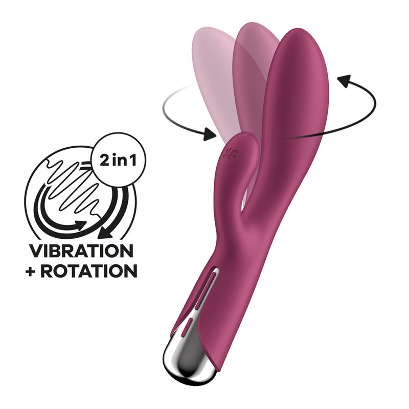 Satisfyer Spinning Rabbit 1 - Red