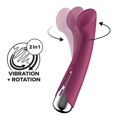 Satisfyer Spinning G-Spot 1 - Red