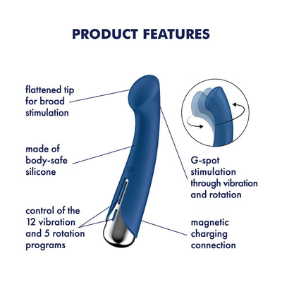 Satisfyer Spinning G-Spot 1 - Blue