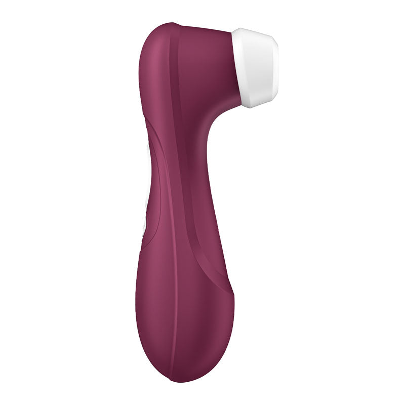 Satisfyer Pro 2 Generation 3 with App Control - Wine Red Touch-Free USB-Rechargeable Clitoral Stimulator