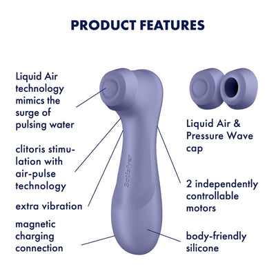 Satisfyer Pro 2 Generation 3 - Lilac Touch-Free USB-Rechargeable Clitoral Stimulator