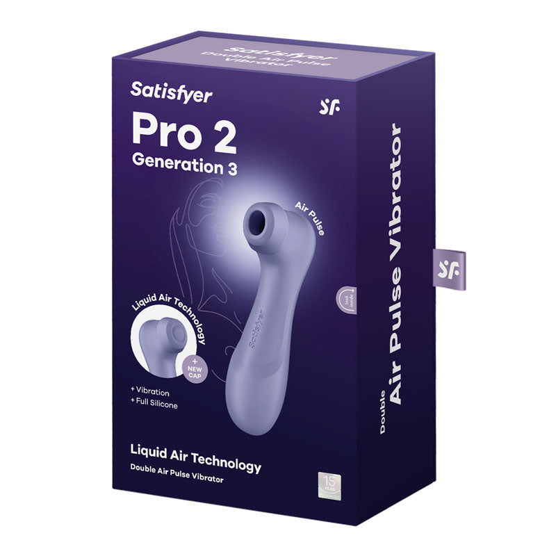 Satisfyer Pro 2 Generation 3 - Lilac Touch-Free USB-Rechargeable Clitoral Stimulator