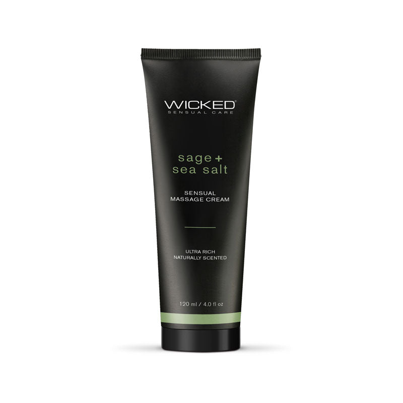 Wicked SAGE + SEA SALT Sensual Massage Cream