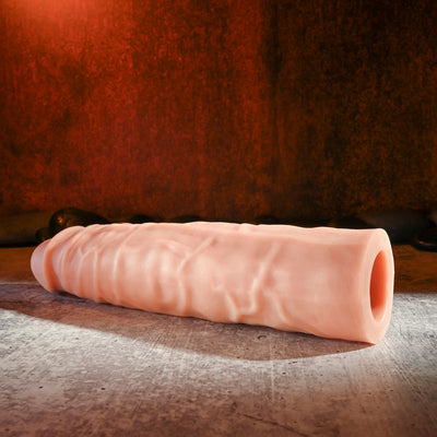 Adam & Eve Adam's 3'' Realistic Extension - Flesh 7.6 cm Penis Extension Sleeve