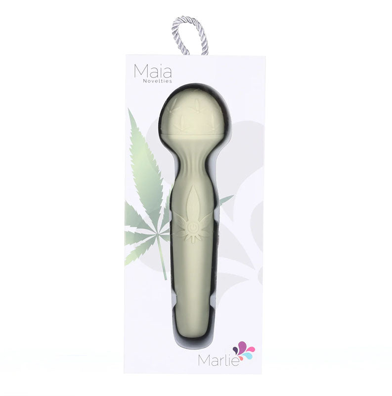 Maia Marlie 420 - Green 20.6 cm USB Rechargeable Massage Wand