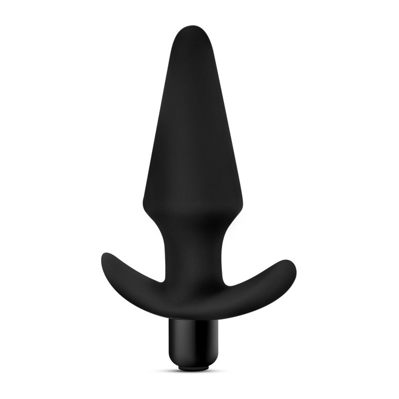 Anal Adventures Platinum Vibrating Plug - Black 12.7 cm (5&