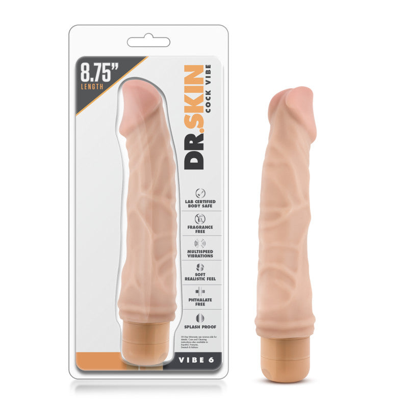 Dr. Skin Cock Vibe 6 - 8.5&
