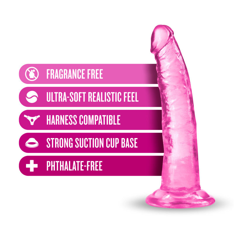 B Yours Plus Lust N Thrust - Pink - Pink 19 cm (7.5&