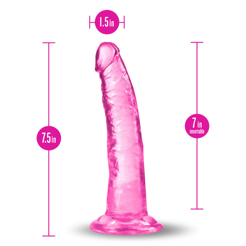 B Yours Plus Lust N Thrust - Pink - Pink 19 cm (7.5&