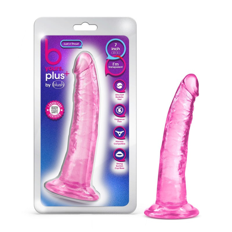 B Yours Plus Lust N Thrust - Pink - Pink 19 cm (7.5&