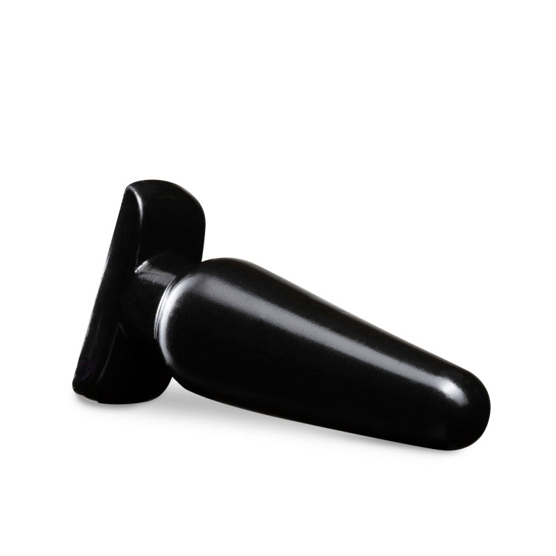 Anal Adventures Basic Anal Plug - Large - Black 16.5 cm Butt Plug