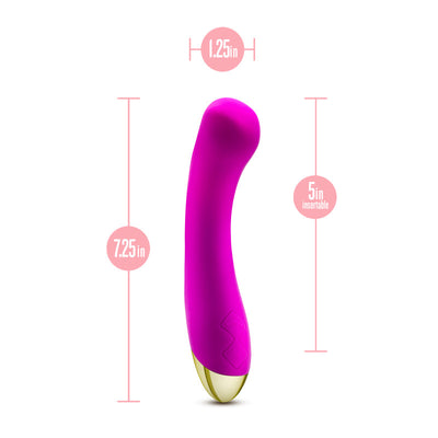 Aria Bangin' AF - Purple 18.4 cm USB Rechargeable Vibrator