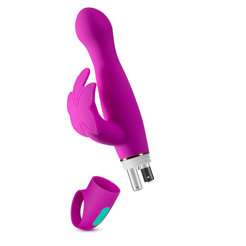 Aria Naughty AF - Plum 18.4 cm Butterfly Vibrator