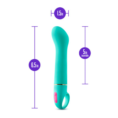 Aria Flirty AF - Teal 16.5 cm Vibrator