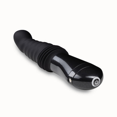 Temptasia Lazarus Thrusting Dildo - Black 25.4 cm USB Rechargeable Thrusting Dildo