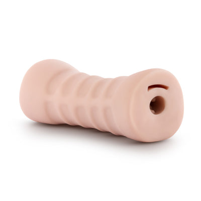 M for Men Ashley - Flesh Vibrating Vagina Stroker