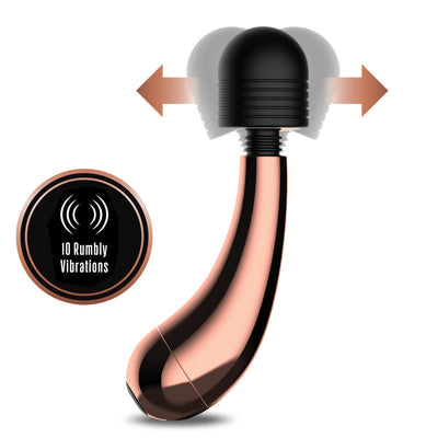 Lush Callie - Rose Gold USB Rechargeable Mini Massager Wand