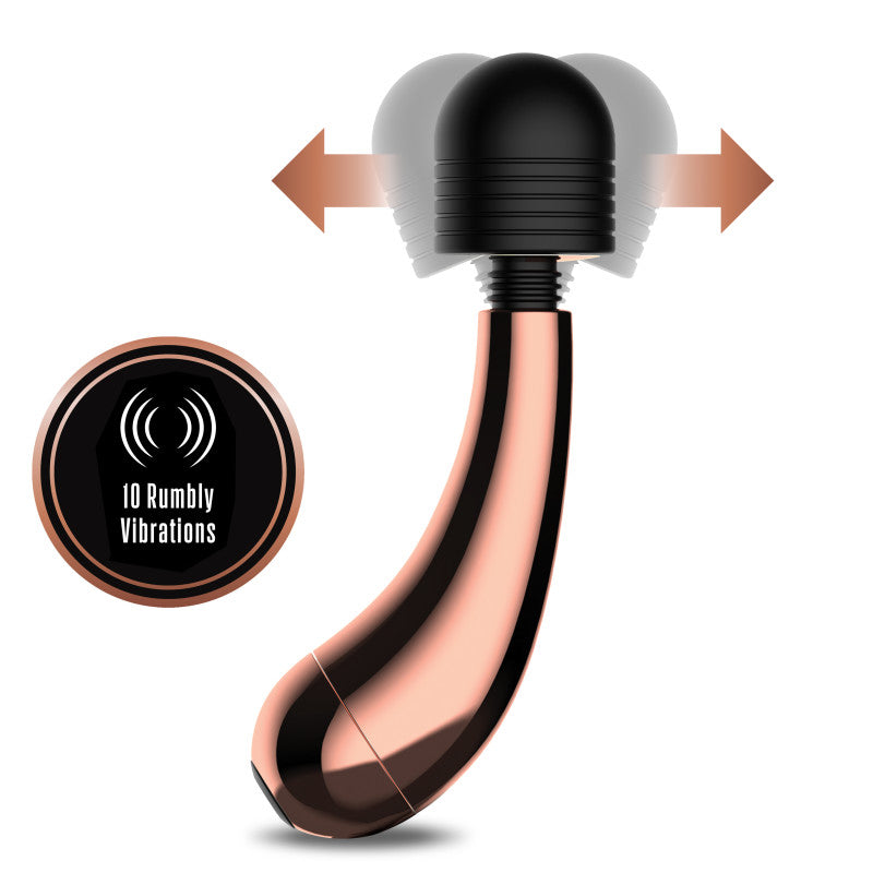 Lush Callie - Rose Gold USB Rechargeable Mini Massager Wand