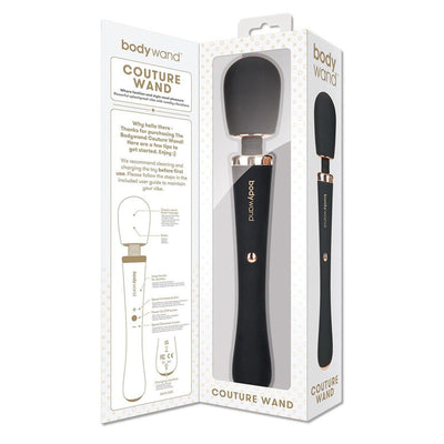 Bodywand Couture Wand - Black 30 cm USB Rechargeable Massage Wand