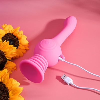 Evolved GYRO VIBE - Pink 24.8 cm USB Rechargeable Super Vibrator