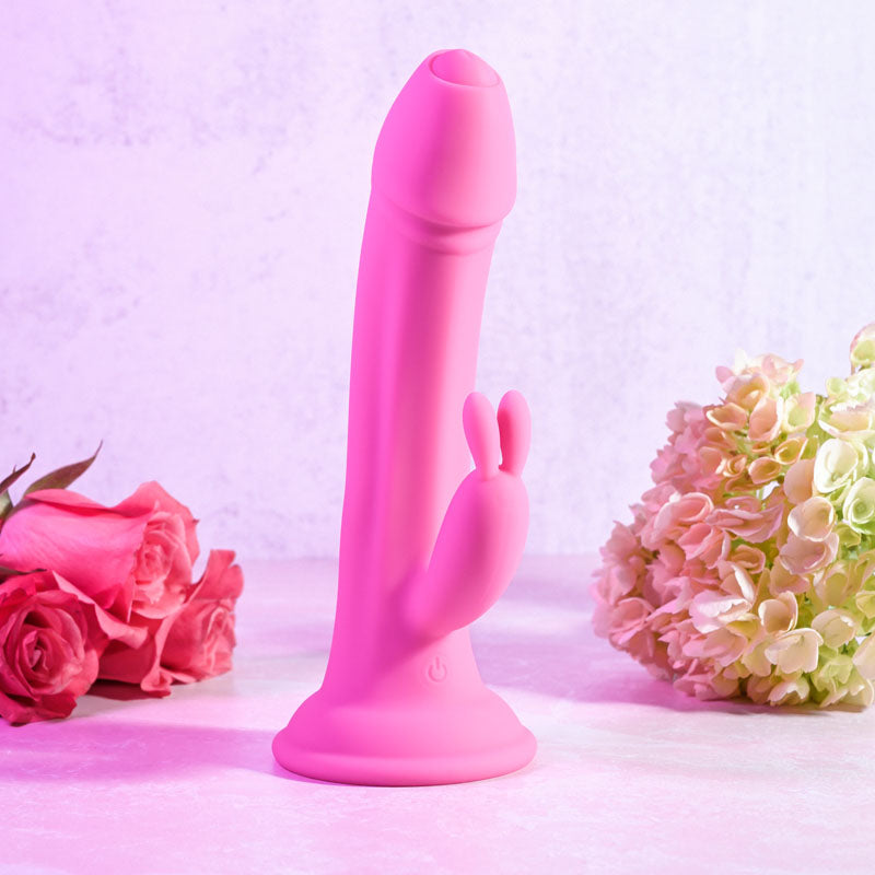 Evolved SOMEBUNNY TO LOVE - Pink 19.7 cm USB Rechargeable Rabbit Vibrator