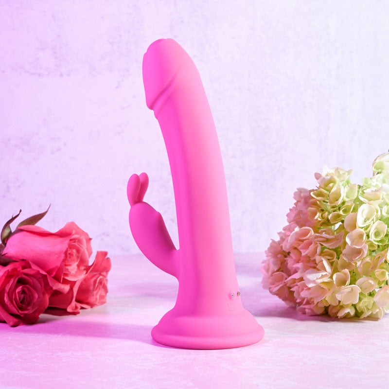 Evolved SOMEBUNNY TO LOVE - Pink 19.7 cm USB Rechargeable Rabbit Vibrator