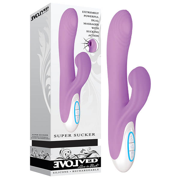 Evolved Super Sucker - Purple 22.9 cm (9&