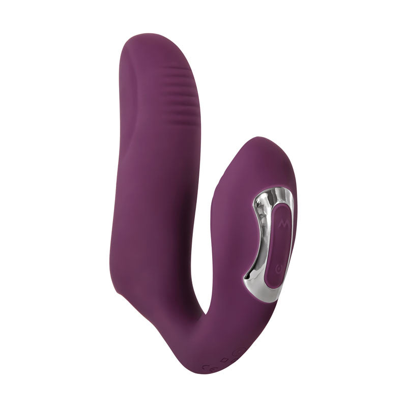 Evolved Helping Hand - Purple USB Rechargeable Dual Finger Stimulator