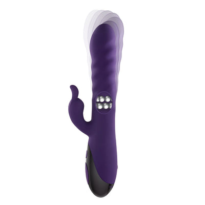 Evolved RASCALLY RABBIT - Purple 22.9 cm USB Rechargeable Rabbit Vibrator