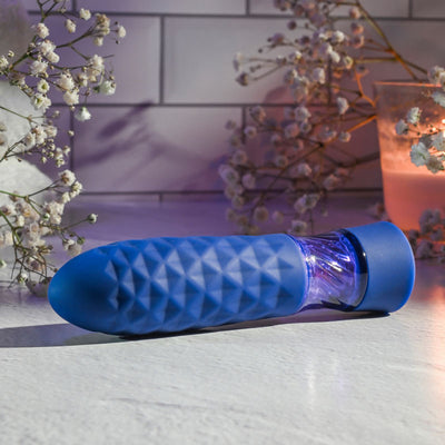 Evolved RAVER - Blue 12.3 cm USB Rechargeable Mini Vibrator