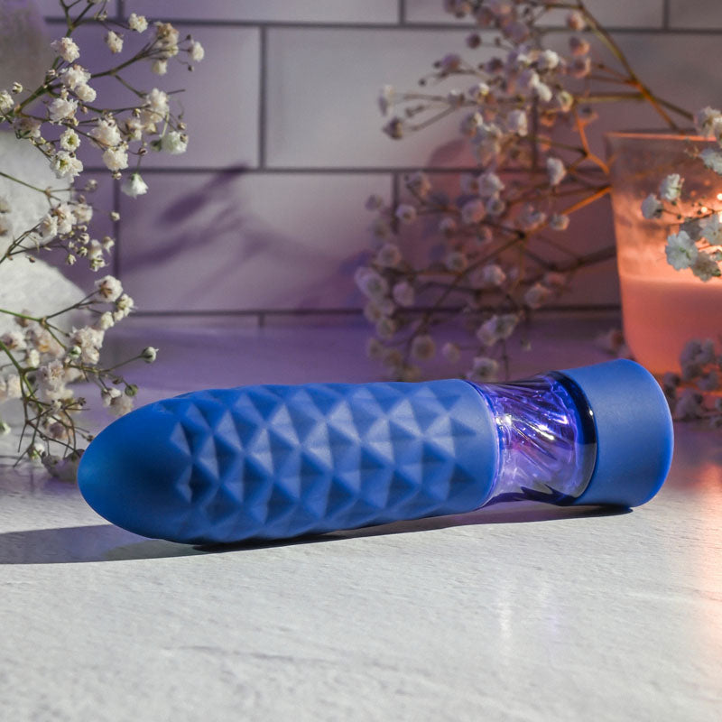 Evolved RAVER - Blue 12.3 cm USB Rechargeable Mini Vibrator