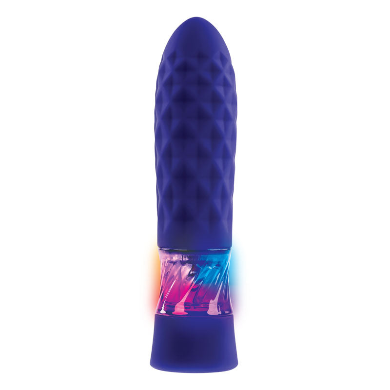 Evolved RAVER - Blue 12.3 cm USB Rechargeable Mini Vibrator